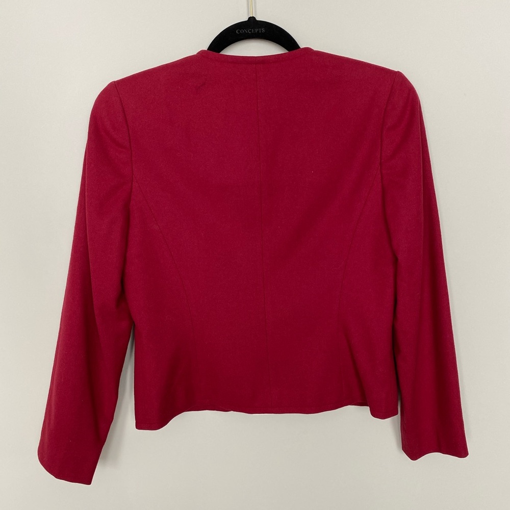 Vintage Pendleton Double Breasted Crop Blazer - image 2